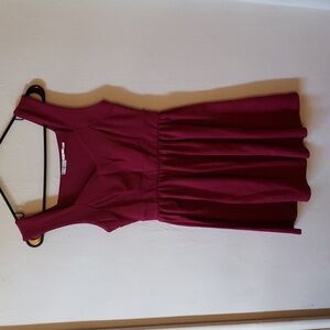 Kimchi Blue | Sleeveless Magenta Summer Dress | S